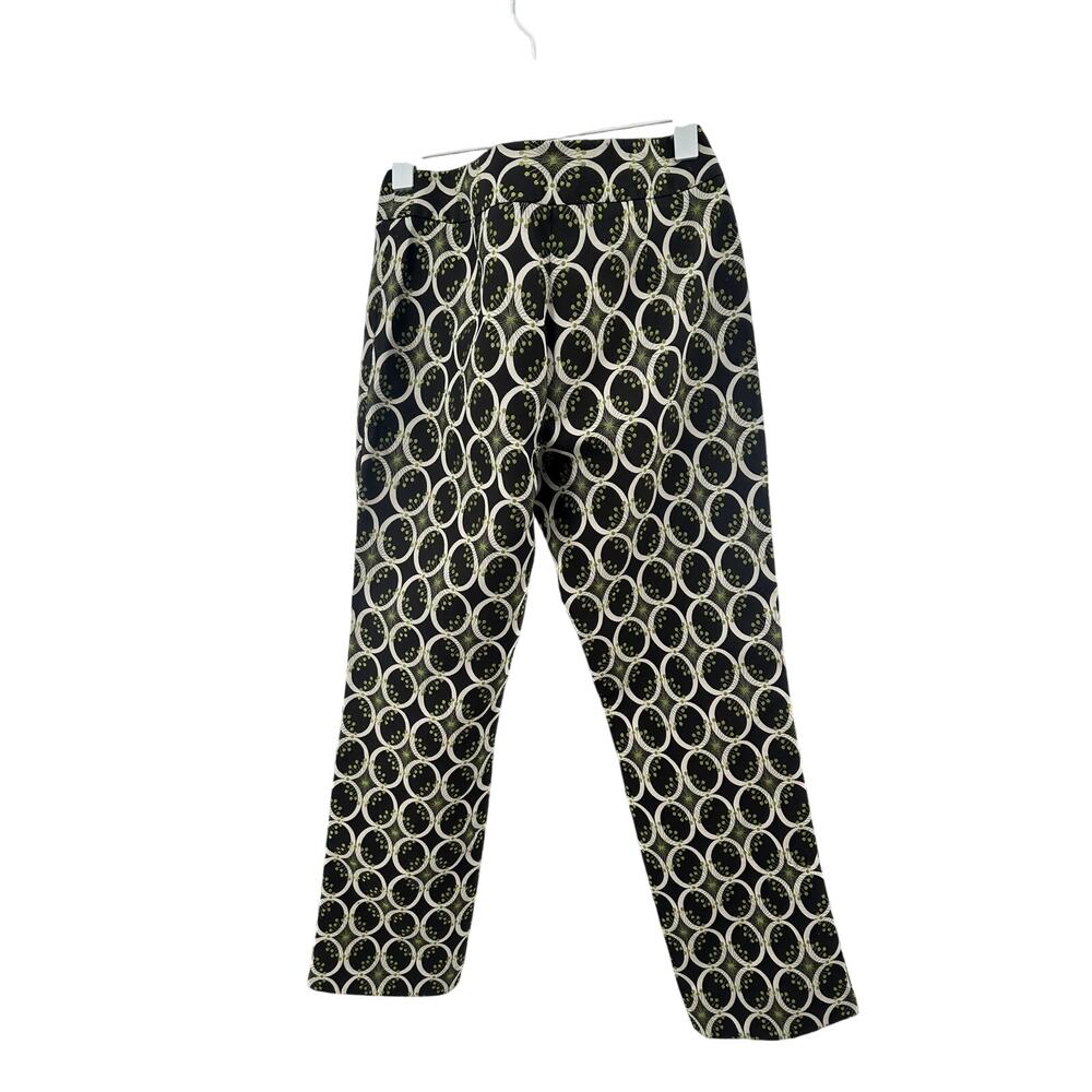 Etcetera Patterned Pants Size 4 - image 3